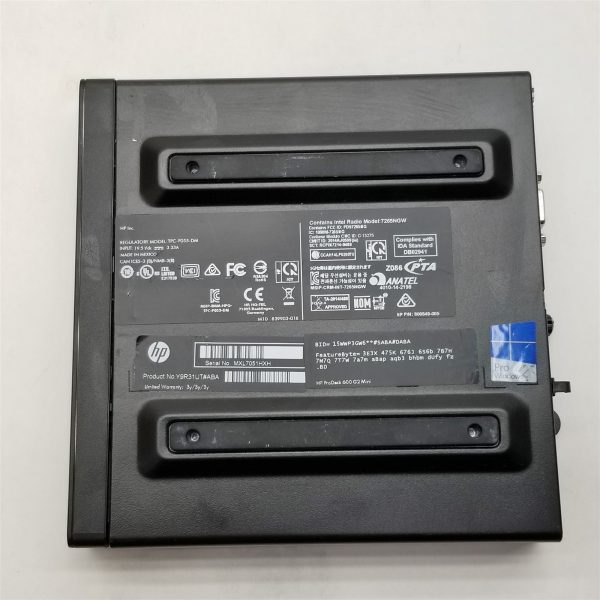 HP ProDesk 600 G2 DM i7-6700T 2.8GHz 8GB 256GB NVMe Windows 11 Desktop Mini WiFi - Image 7
