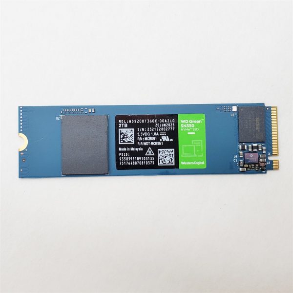 Western Digital WD Green SN350 2TB NVMe internal SSD PCIe WDS200T3G0C-00AZL0 - Image 2