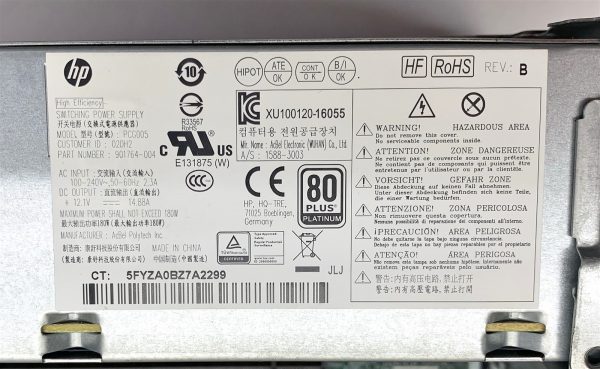 HP ProDesk 600 G3 SFF Core i5-7500 3.40GHz 8GB 500GB NVMe Windows 11 Desktop PC - Image 9