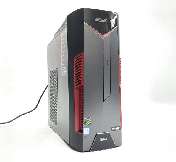 Acer Nitro N50-600-DH11 Gaming PC i5-8400 2.8GHz 12GB 1TB SSD Win11 GTX1060 WiFi