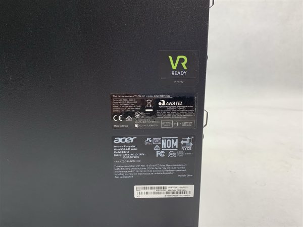 Acer Nitro N50-600-DH11 Gaming PC i5-8400 2.8GHz 12GB 1TB SSD Win11 GTX1060 WiFi - Image 9