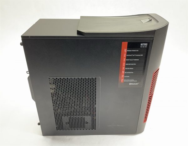 Acer Nitro N50-600-DH11 Gaming PC i5-8400 2.8GHz 12GB 1TB SSD Win11 GTX1060 WiFi - Image 7