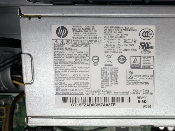 HP EliteDesk 705 G3 SFF AMD PRO A10-8770 R7 3.50GHz 8GB 512GB SSD Win11 Desktop - Image 4