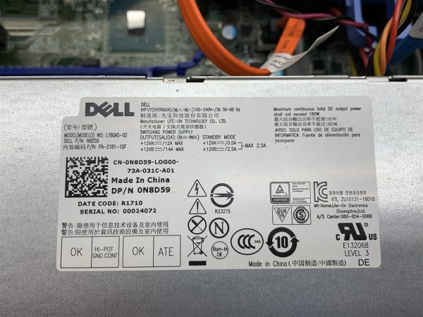 Dell OptiPlex 3050 SFF Intel Core i7-7700 3.60GHz 24GB RAM 1TB SSD Win11 PC WIFI - Image 9