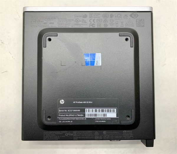 HP ProDesk 400 G3 DM i5-7500T 2.7GHz 16GB 512GB NVMe+500GB Win11 Mini PC WiFi AC - Image 7