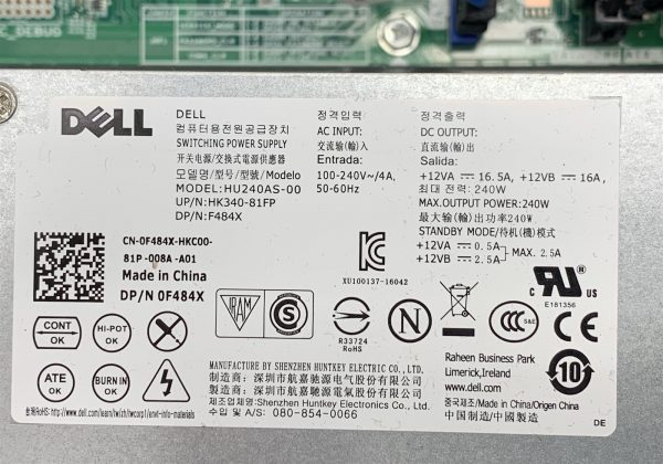 Dell OptiPlex 3050 MT Intel Core i5-7500 3.40GHz 16GB 256GB SSD Win11 Desktop PC - Image 8