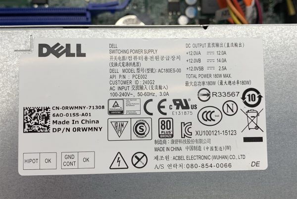 Dell OptiPlex 7040 SFF PC Intel Core i7-6700 3.4GHz 8GB 256GB SSD Win11 Computer - Image 9