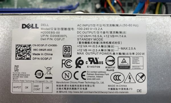 Dell OptiPlex 3070 SFF Desktop i5-9500 3GHz 8GB RAM 256GB NVMe Win11 Computer PC - Image 9