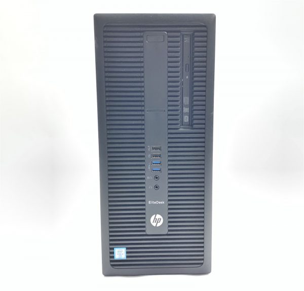HP EliteDesk 800 G2 TWR Desktop i5-6500 3.2GHz 8GB 256GB SSD Windows 11 GT710 PC - Image 3