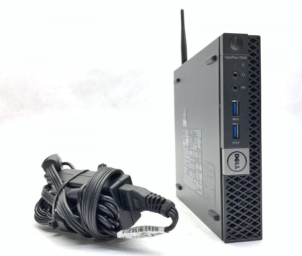 Dell OptiPlex 7040 Micro PC i5-6500T 2.50GHz 8GB 256GB M.2+480GB SSD Win10P WIFI