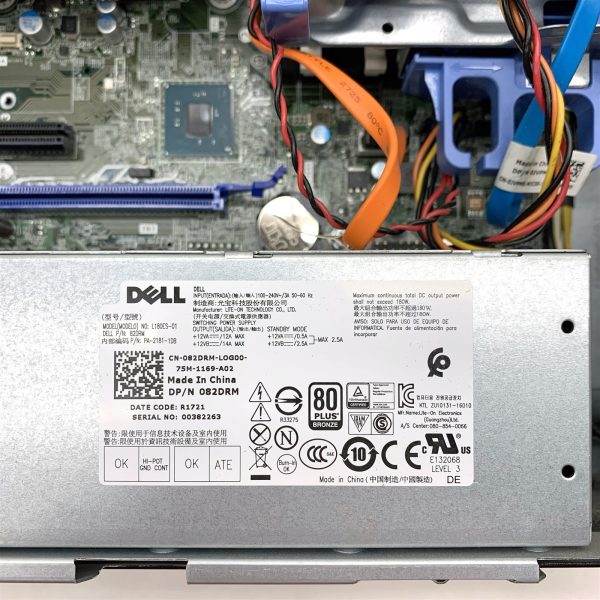 Dell OptiPlex 5050 SFF PC Intel i5-7500 3.40GHz 8GB 256GB M.2+250GB SSD Win 11 - Image 9