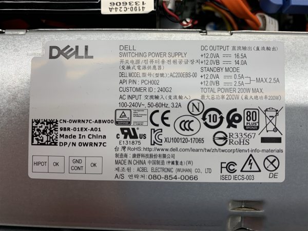 Dell OptiPlex 7070 SFF Desktop Core i5-9500 3.00GHz 8GB 512GB NVMe Win11 HD8570 - Image 7