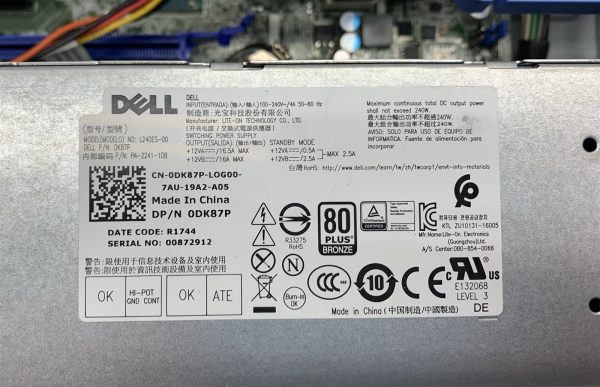 Dell OptiPlex 7050 SFF PC i7-7700 3.60GHz 12GB 256GB NVMe Win11 Computer Desktop - Image 7