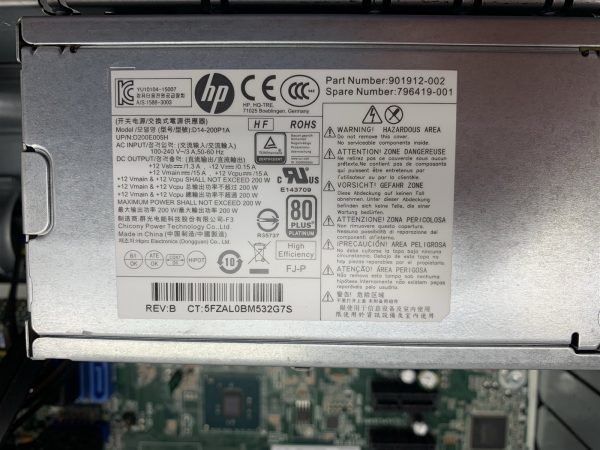 HP ProDesk 600 G2 SFF Core i7-6700 3.4GHz 8GB 250GB SSD Windows 11 PC Desktop - Image 8