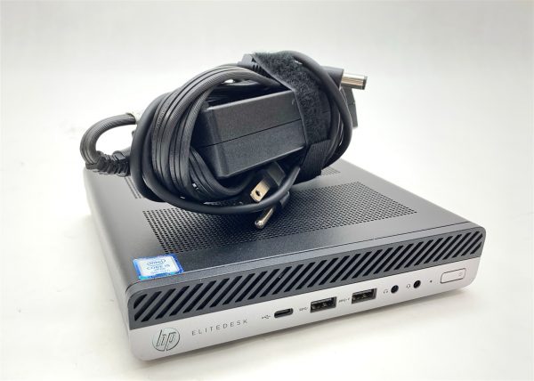 HP EliteDesk 800 G4 DM USFF i5-9600 3.10GHz 16GB 256GB NVMe Win11 Micro PC WiFi - Image 2