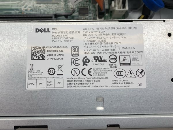 Dell Vostro 3470 SFF PC i3-8100 3.6GHz 12GB 240GB SSD Windows 11 Pro 23H2 WIFI - Image 7