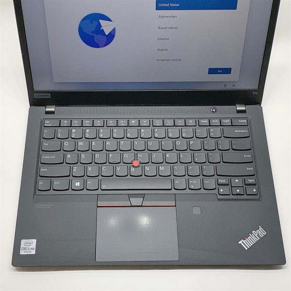 Lenovo T14 1st Gen Laptop i5 10310U 1.70GHZ 14" FHD 16GB 512GB NVMe Windows 11 - Image 3