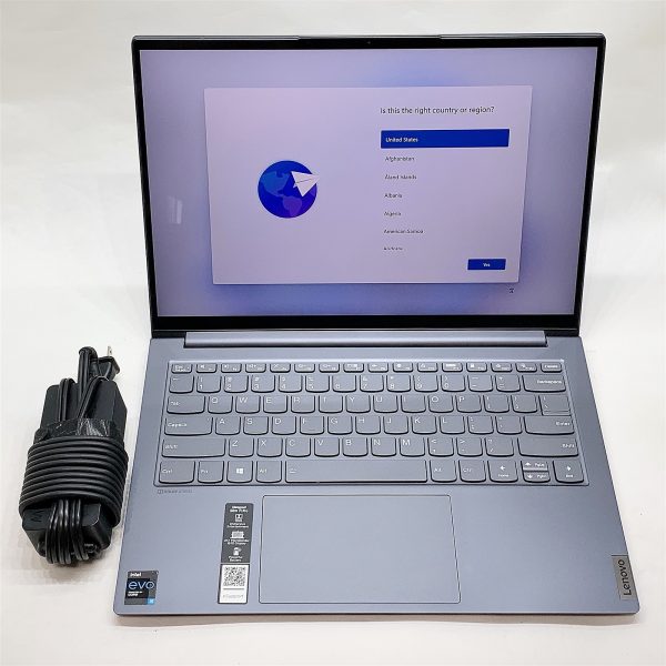 Lenovo Slim 7 14IHU5 Laptop i5 11300H 3.10GHZ 14" Touch 16GB 512GB NVMe Win 11