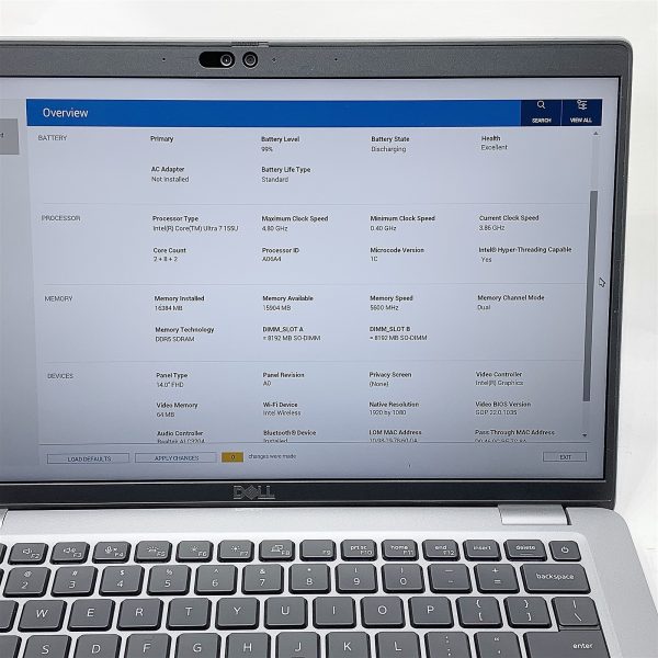 Dell Latitude 5450 Laptop Ultra 7 155U 1.7GHZ 14" FHD 16GB 512GB NVMe Windows 11 - Image 2