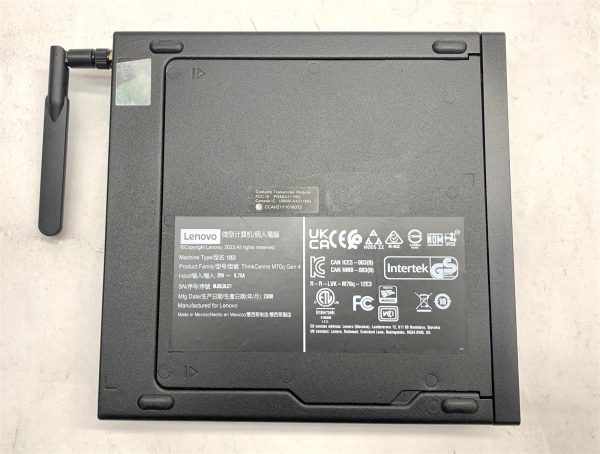 Lenovo ThinkCentre M70q Gen 4 i7-13700T 1.4GHz 16GB 512GB NVMe W11P 24H2 WiFi PC - Image 4