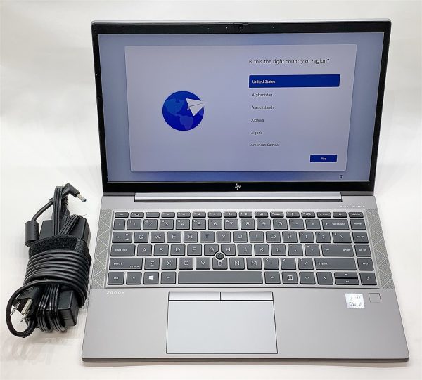 HP ZBook 14 G7 Laptop Intel i5 10210U 1.60GHZ 14" FHD 16GB 512GB NVMe Windows 11