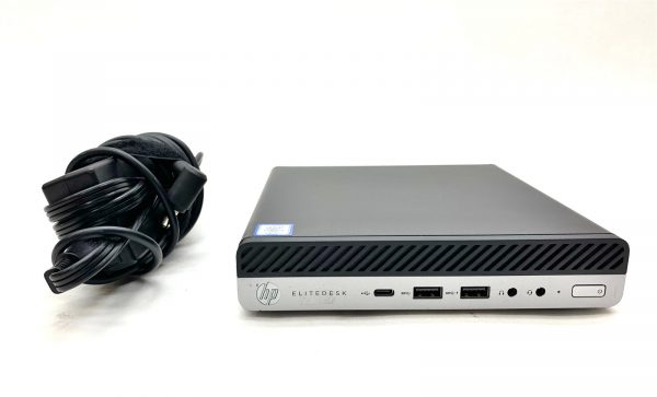 HP EliteDesk 800 G4 DM Intel i7-8700T 2.4GHz 8GB 1TB NVMe Win11 Pro 24H2 WIFI PC - Image 2