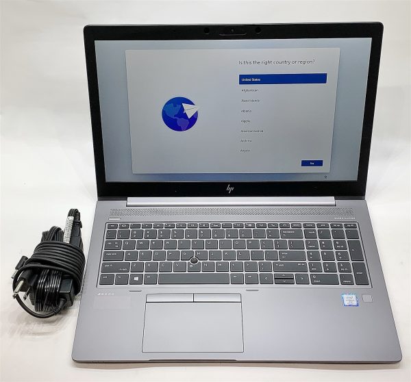 HP ZBook 15u G6 Laptop i7 8665U 1.90GHZ 15.6" UHD 16GB RAM 512GB NVMe Windows 11