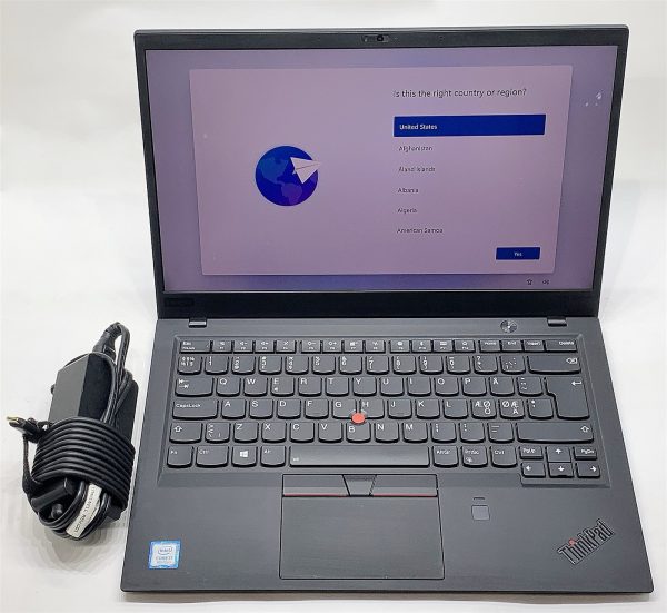 Lenovo X1 Carbon 6th Gen Laptop i7 8550U 1.80GHZ 14" QHD 16GB 512GB M.2 Win 11