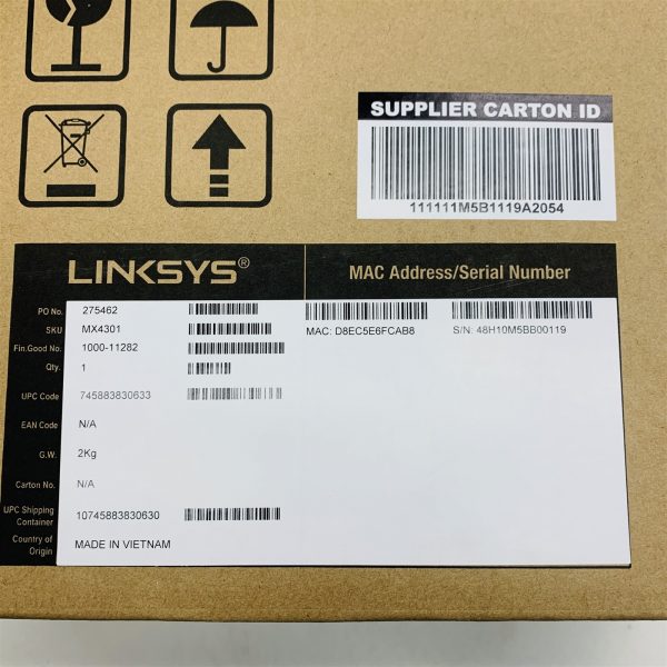 Linksys HomeWRK MX4301 Business FortiNet 1-Node 3-Band Router WiFi System New - Image 4