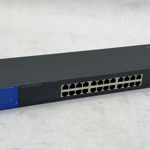 Linksys SE3024 Metallic 24-Port Gigabit Ethernet Switch Unmanaged