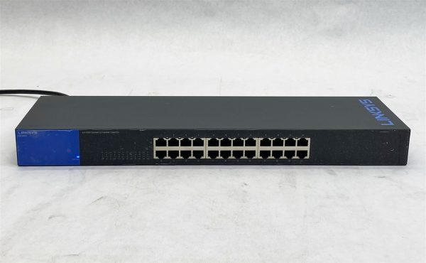 Linksys SE3024 Metallic 24-Port Gigabit Ethernet Switch Unmanaged - Image 2
