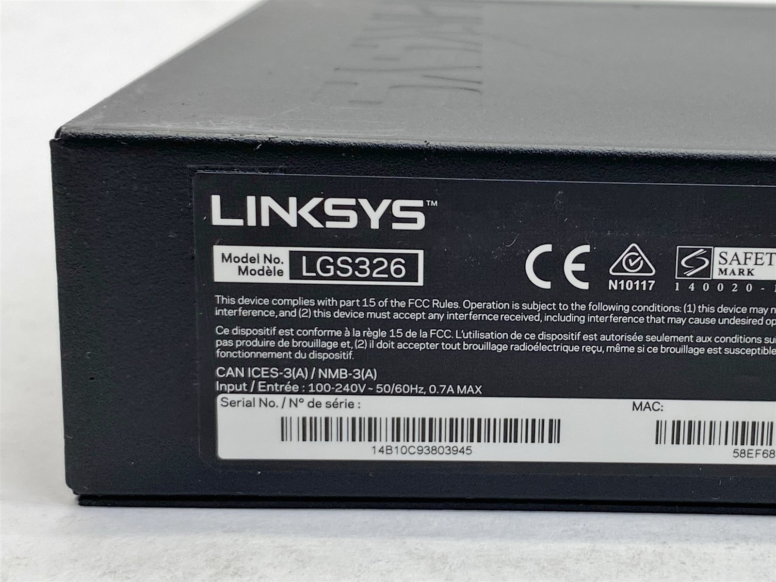 Linksys LGS326 26-port Business Smart Managed Gigabit Network Switch - Image 4