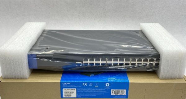 Linksys LGS528 Business 28-Port Managed Gigabit Ethernet Network Switch NEW - Image 2