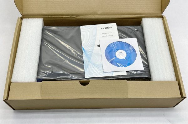 Linksys LGS528 Business 28-Port Managed Gigabit Ethernet Network Switch NEW - Image 4