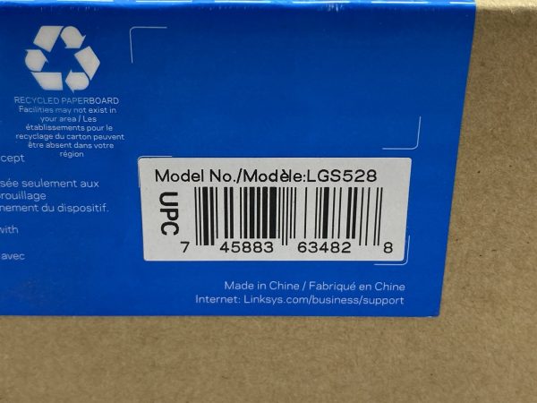 Linksys LGS528 Business 28-Port Managed Gigabit Ethernet Network Switch NEW - Image 6