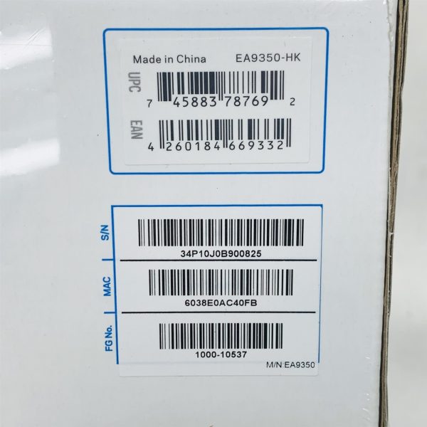 Linksys EA9350-HK V3 Max-Stream Dual-band AX4500 WiFi 6 Router *Hong Kong* New - Image 4