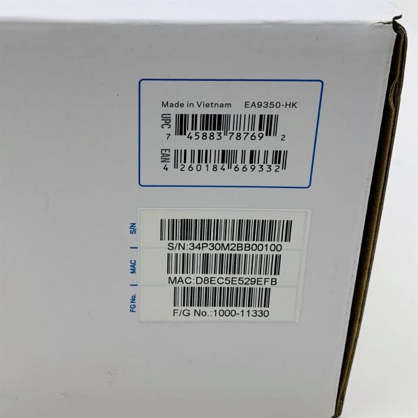 Linksys EA9350-HK V3 Dual-band AX4500 WiFi 6 Router *Hong Kong* (New, Open box) - Image 6