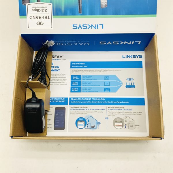 Linksys EA8300 V1.1 Tri-Band AC2200 Mu-Mimo Router *DVT Engineering Sample* New - Image 3