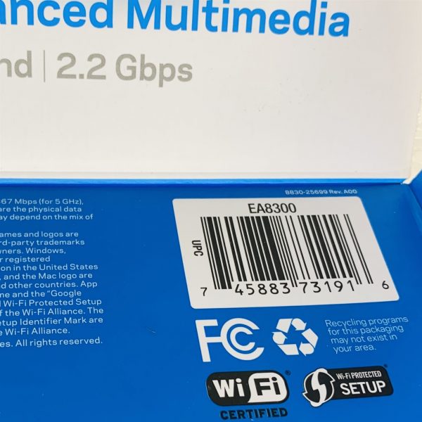 Linksys EA8300 V1.1 Tri-Band AC2200 Mu-Mimo Router *DVT Engineering Sample* New - Image 8