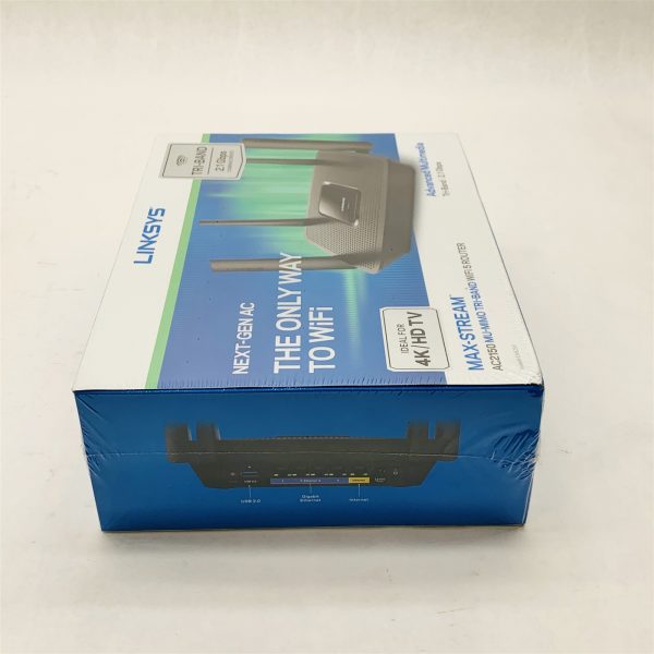 Linksys EA8250 Max-Stream AC2150 Mu-Mimo Tri-Band WiFi 5 Router *Sealed New* - Image 7