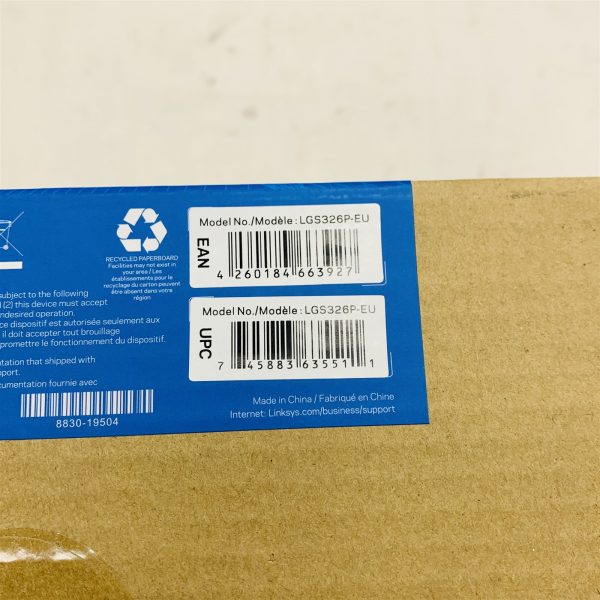 Linksys LGS326P-EU 26-Port Smart Managed Gigabit PoE+ Network Switch Sealed New - Image 7