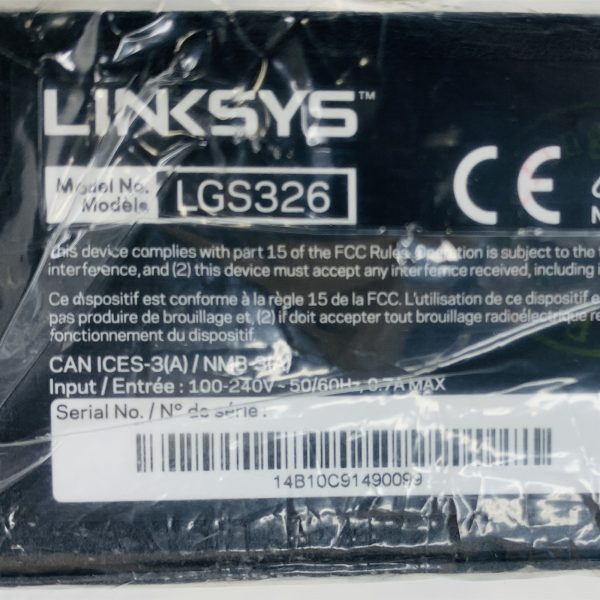 Linksys LGS326 26-Port Smart Gigabit PoE+ Ethernet Network Switch - Image 4