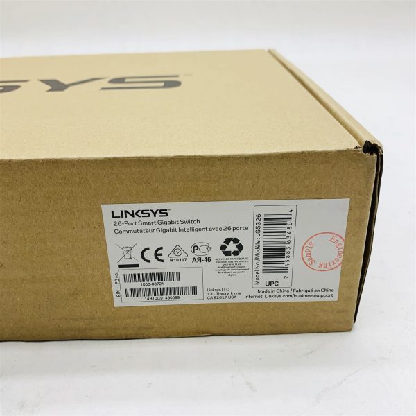 Linksys LGS326 26-Port Smart Gigabit PoE+ Ethernet Network Switch - Image 5