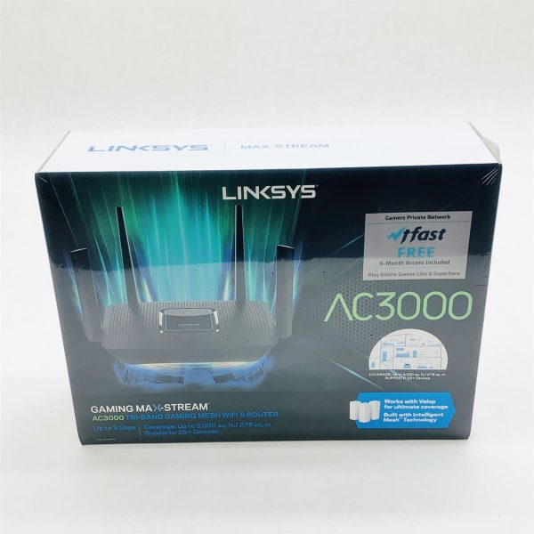 Linksys MR9000X-CN AC3000 Tri-Band Gaming Mesh WiFi 5 Router Chinese Version New - Image 2