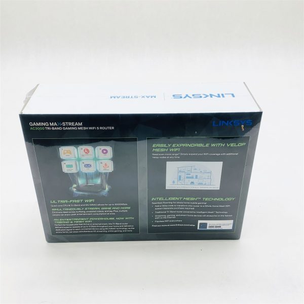 Linksys MR9000X-CN AC3000 Tri-Band Gaming Mesh WiFi 5 Router Chinese Version New - Image 5