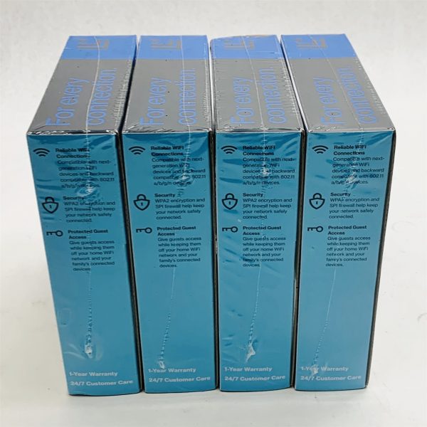 Linksys LN3101 Classic Dual-Band AC1200 WiFi 5 Micro Router *Lot 4 Sealed New* - Image 3