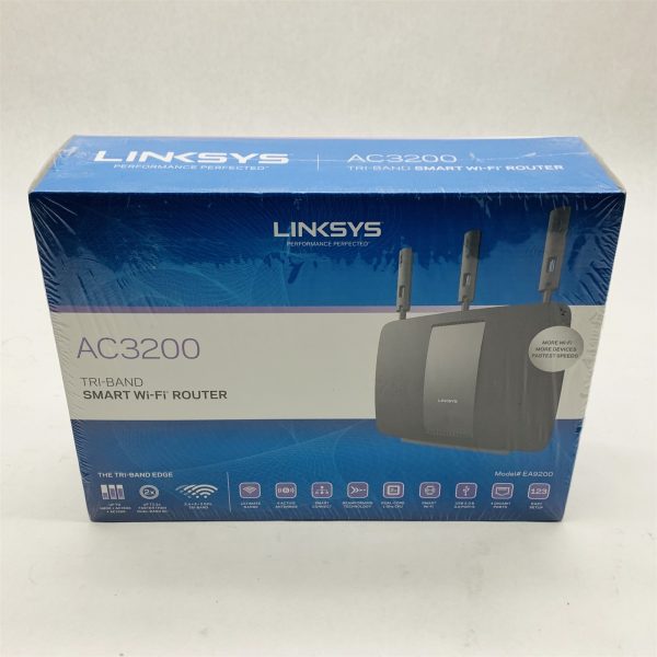 Linksys EA9200 AC3200 Tri-Band Gigabit Smart Wi-Fi Wireless Router *Sealed New* - Image 2