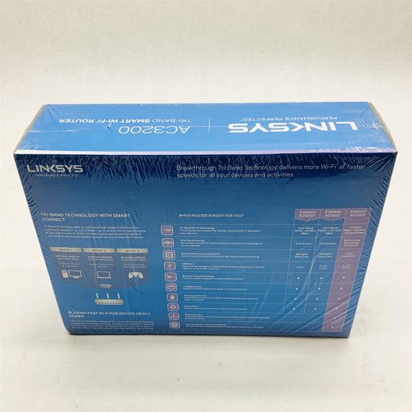 Linksys EA9200 AC3200 Tri-Band Gigabit Smart Wi-Fi Wireless Router *Sealed New* - Image 5