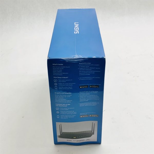 Linksys MR9600-CA Dual Band (Canada Version) WiFi 6 AX6000 Router *Sealed New* - Image 7
