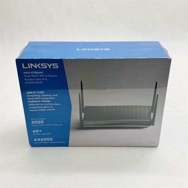 Linksys MR9600-CA Dual Band (Canada Version) WiFi 6 AX6000 Router *Sealed New* - Image 2